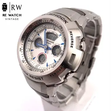 7-3697 G-SHOCK GA-100 G701D 실버 스테인리스