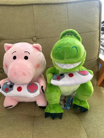 토이스토리 렉스 햄 봉제 인형 게이밍