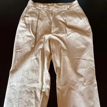 KAPTAN SUNSHINE 베이지 와이드 팬츠 사이즈 30