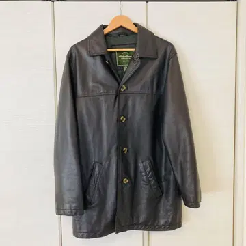 Eddie Bauer 가죽 카 코트