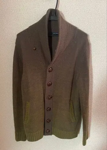 URBAN RESEARCH 가디건 카키 사이즈 38 어반 리서치