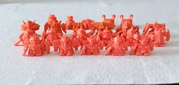 건담 지우개 SD 건담 오렌지 22개 묶음 판매