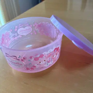 봉봉리본 수납 용기 핑크