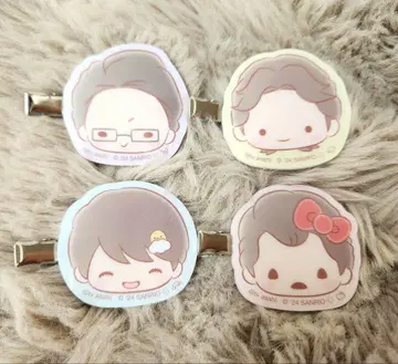 아재's 러브 앞머리 클립 산리오