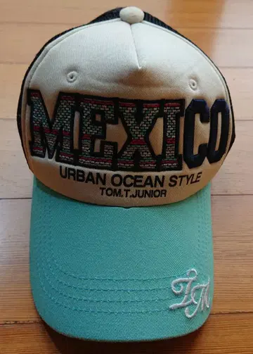 멕시코 자수 트래커 캡