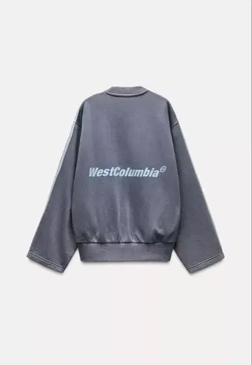 그레이 백 프린트 셋업