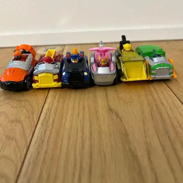 패트롤 미니카 6대 세트