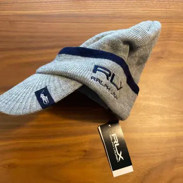[ 미사용 새상품 ] RLX 랄프 로렌 니트 캡 그레이