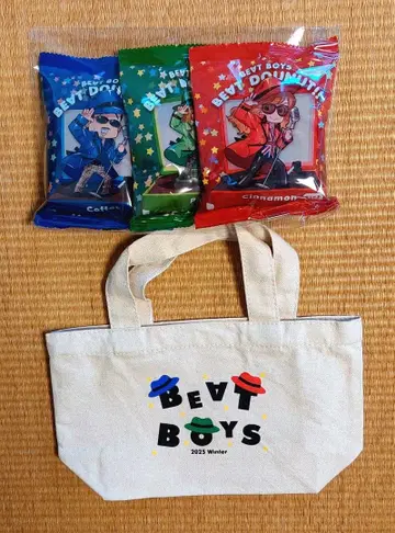 THE ALFEE / BEAT BOYS 미니 토트 & 도넛 3종