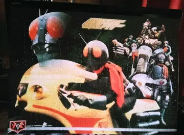 레어 빈티지 가면라이더 1호 완성품 퍼즐 500피스