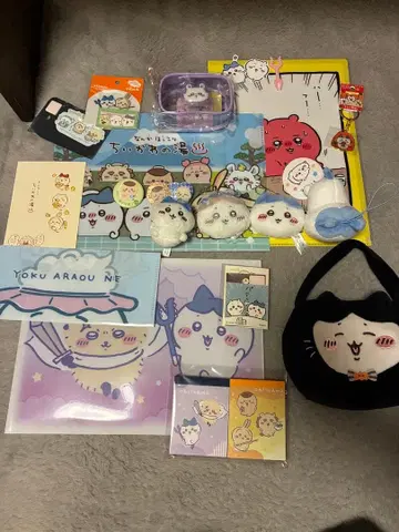 치이카와 (먼작귀) 하치와레 마스코트 키링 클리어 파일 일괄