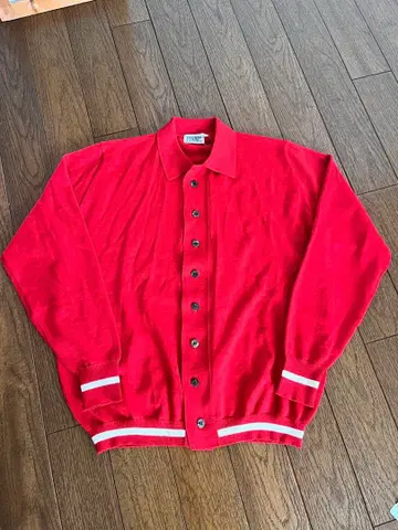 GOODENOUGH 레드 가디건 M