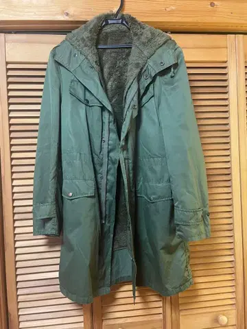 SEYNTEX 1980 3C SEYNTEX ARMY 그린 카키 코트