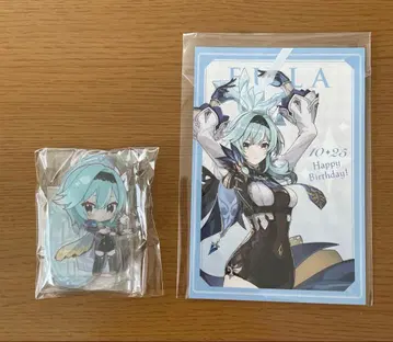 스위츠 파라다이스 원신 에우루아 아크릴 스탠드 엽서 세트