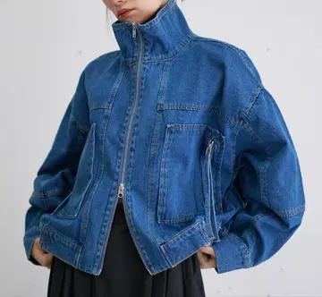 nearness 데님 블루종