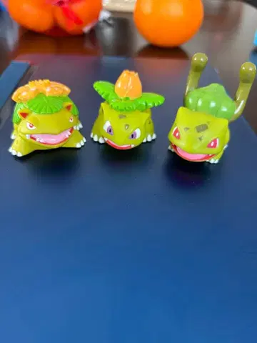 포켓몬 손가락 인형 이로치 세트 이상해씨 이상해풀 이상해꽃