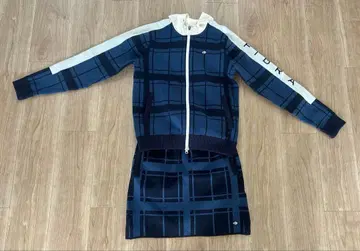 FIDRA 여성용 골프웨어 M 네이비 셋업