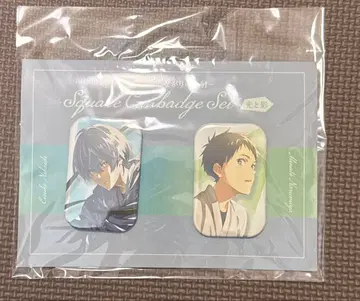츠루네 나루미야 미나토 니카이도 에이스케 스퀘어 캔뱃지 세트