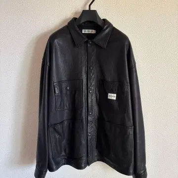 COOTIE PRODUCTIONS 커버올 가죽 자켓