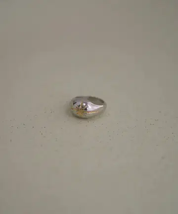 un by Tomoyo Yoshida 실버 반지 2호