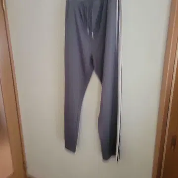 그레이 XXL 조거 팬츠 스트라이프