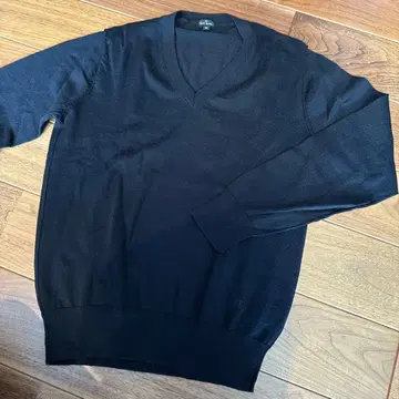 Paul Smith 블랙 V넥 스웨터 M