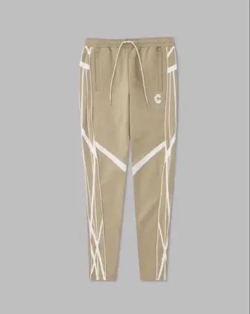 CRONOS GEOMETRIC LONGPANTS [ GREIGE ]