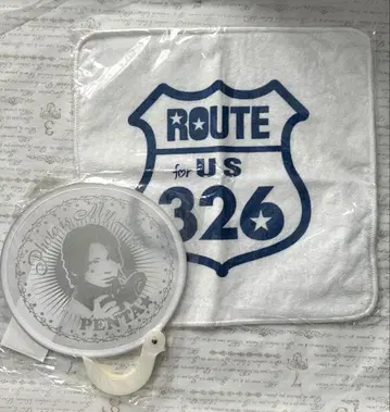 [ 미개봉품 ] SOPHIA 마츠오카 미츠루 타월/부채 세트