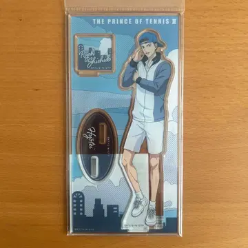 테니스의 왕자님 시시도 료 아크릴 스탠드 AVIOT 이어폰 콜라보