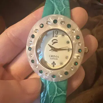 GRIMA 터콰이즈 손목시계 (쿼츠)