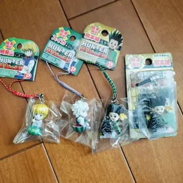 [ 미개봉 새상품 ] HUNTER x HUNTER 키링 세트 4점