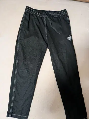 산타크루즈 블랙 이지 팬츠 허리밴딩 M