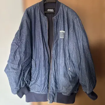 로데오 크라운즈 데님 봄버 자켓