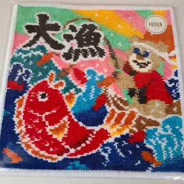 [ 미개봉 ] 페이러 손수건 대어 화이트헴