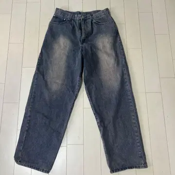 MONO-MART 다크 블루 와이드 팬츠 M