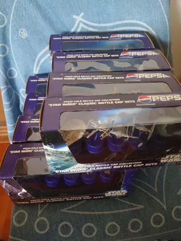 PEPSI 스타 워즈 클래식 병뚜껑 컬렉션 8세트