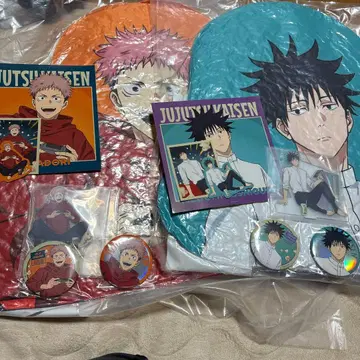 주술회전 세가 럭키 쿠지 이타도리 후시구로 빅 쿠션