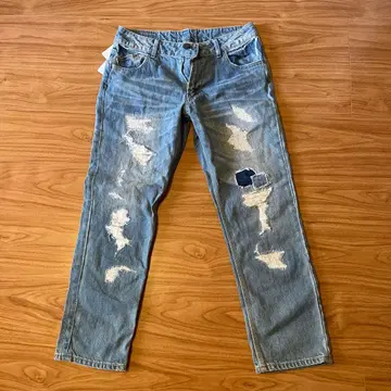 Betty Smith 데미지 데님 팬츠 L