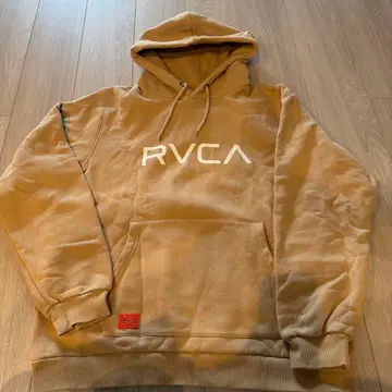 RVCA 후드티 L 사이즈 베이지 속기모