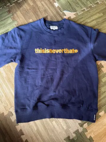 thisisneverthat 네버댓 맨투맨 트레이닝복