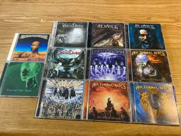 일본반 수입반 녹터널.라이츠 외 앨범 11장 세트