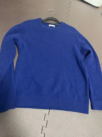 BEAUTY&YOUTH 네이비 리브 스웨터 XL