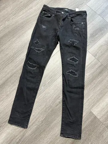 AZUL BY MOUSSY 블랙 데님 S 사이즈