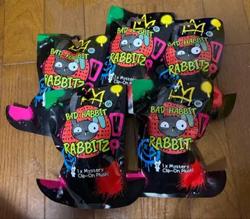배드 해빗 래비츠 BAD HABBIT RABITZ 새상품 6종