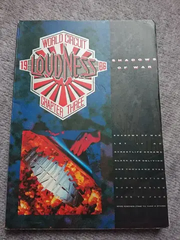 LOUDNESS Shadows of War 밴드 스코어