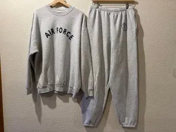 USAF 미군 실물 AIR FORCE 맨투맨 셋업 그레이 L