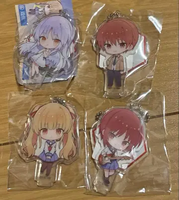AngelBeats! 가챠가챠 타치바나 카나데 시크릿 1개 노멀 3개
