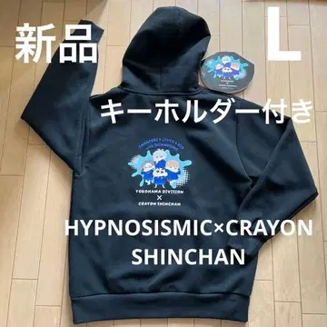 새상품! HYPNOSISMIC x CRAYON SHINCHAN 후드티 L