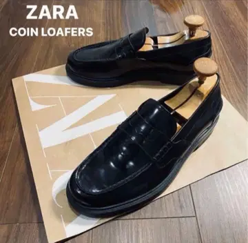 ZARA 로퍼 28.5cm 남성용 가죽 로퍼 슬립온 신발