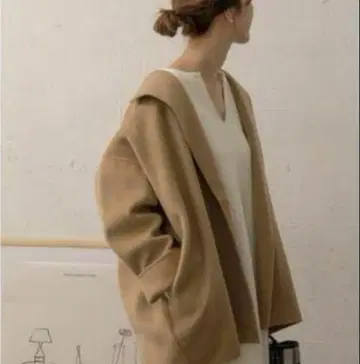 URBAN RESEARCH DOORS 베이지 오버 사이즈 자켓